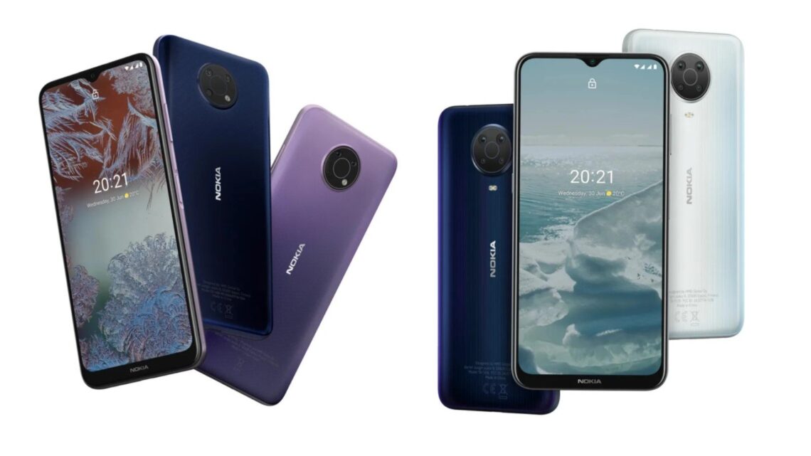 Nokia Yeni Telefonları G20 ve G10’nu Tanıttı